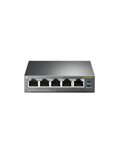 Switch TP-LINK TL-SG1005P, 5 port, 10/100/1000 Mbps,TL-SG1005P