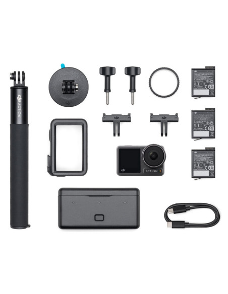 CP.OS.00000221.01,Camera de actiune DJI Osmo Action3 Adventure ComboInclude statie incarc acum. x 3