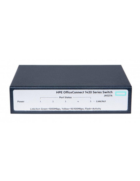 NET SWITCH 5PORT 1000M/1420 5G JH327A HPE,JH327A