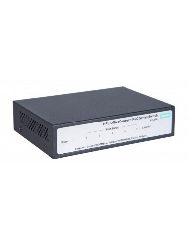 NET SWITCH 5PORT 1000M/1420 5G JH327A HPE,JH327A