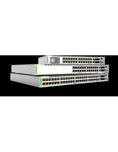 NET SWITCH 24PORT 10/100/1000T/2SFP AT-GS924MX-50