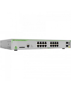 NET SWITCH 16PORT 10/100/1000T/+2SFP AT-GS970M/18-50