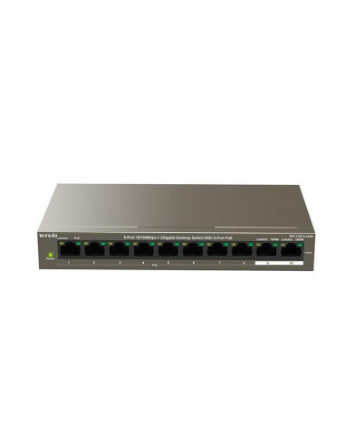 Switch TENDA TEG1109P-8-102W, 8 Port, 10/100Mbps,TEG1109P-8-102W