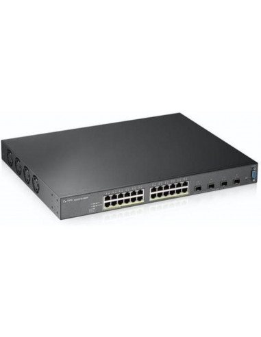 Switch Zyxel XGS2210-28HP, 24-port, 10/100/1000