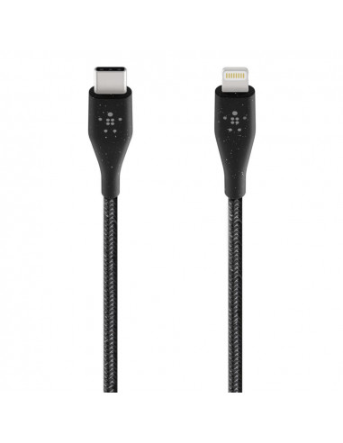 BOOST-CHARGE USB-C Cable with Lightning Connector + strap (made