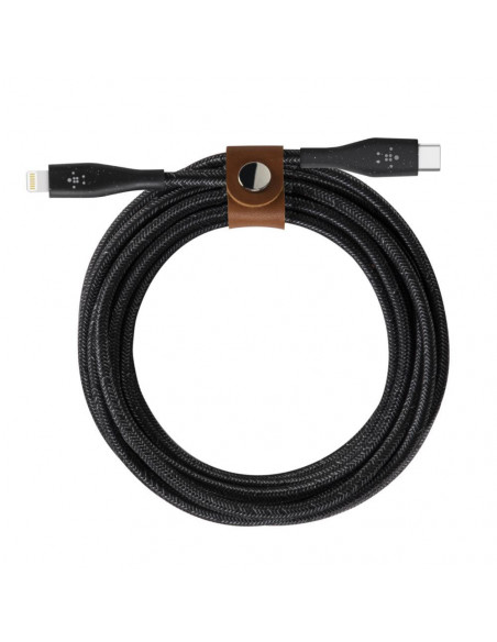 BOOST-CHARGE USB-C Cable with Lightning Connector + strap (made