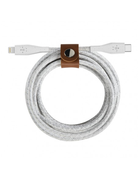 Cablu de incarcare Belkin, DuraTek PLUS Lightning to USB-C