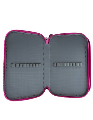 Penar neechipat 3 fermoare hello kitty roz pigna