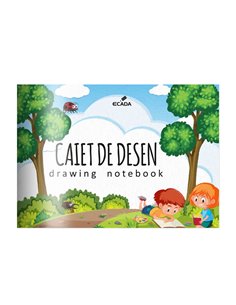 Caiet desen Ecada 29307, 17x24, 16 file 2