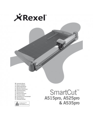 Trimmer Rexel SMARTCUT A525PRO, A3, 30 coli, cos