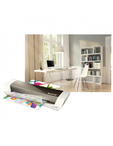 Laminator LEITZ iLAM Home Office, A4, kit folii laminare