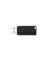 49065,USB Drive 2.0 Pinstripe, 64GB Black