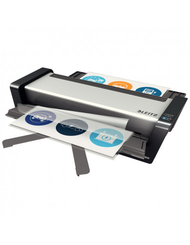 Laminator LEITZ iLAMTouch Turbo Pro, A3, kit folii laminare Laminator LEITZ iLAMTouch Turbo Pro, A3, kit folii laminare