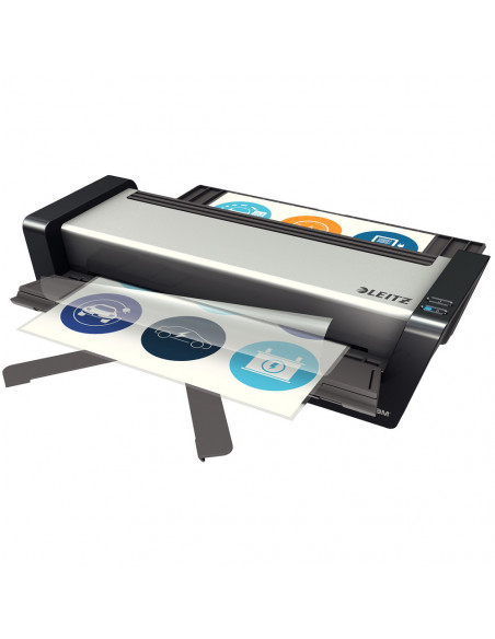 Laminator LEITZ iLAMTouch Turbo Pro, A3, kit folii laminare Laminator LEITZ iLAMTouch Turbo Pro, A3, kit folii laminare