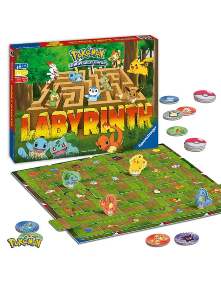 RVBR0361,Labyrinth Pokemon, multilingv, 7+ ani - RAVENSBURGER
