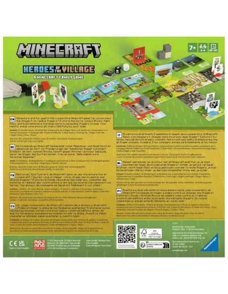 RVBR9361,Minecraft Heroes of the Village, multulingv, 7+ ani - RAVENSBURGER