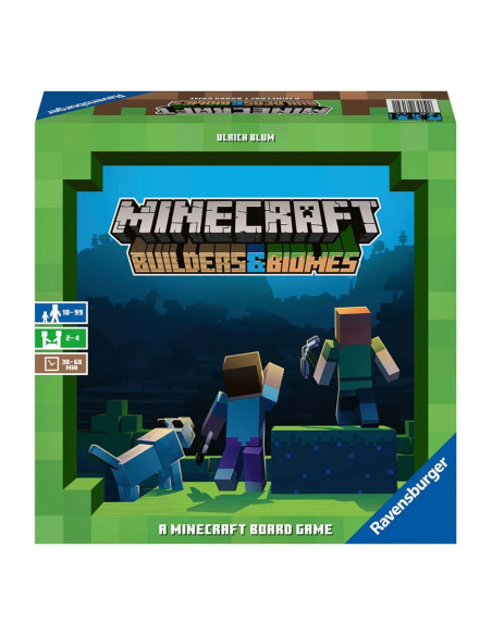 RVBR0880,Minecraft Builders & Biomes - RAVENSBURGER