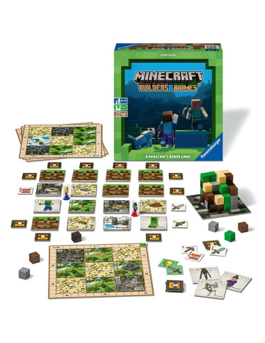 RVBR0880,Minecraft Builders & Biomes - RAVENSBURGER