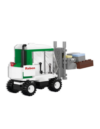KBR061,Blocki Raben, Camion cu remorca, 377 piese