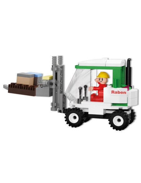 KBR061,Blocki Raben, Camion cu remorca, 377 piese