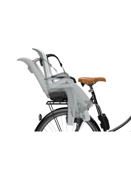 TA100207,Scaun pentru copii, cu montare pe bicicleta in spate - Thule RideAlong2 Light Grey