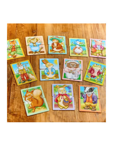 ORWPR001,Joc Educativ 2 in 1 Peter Rabbit