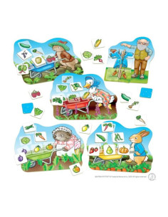 ORWPR005,Joc educativ Loto Gradina Cu Legume Peter Rabbit 2