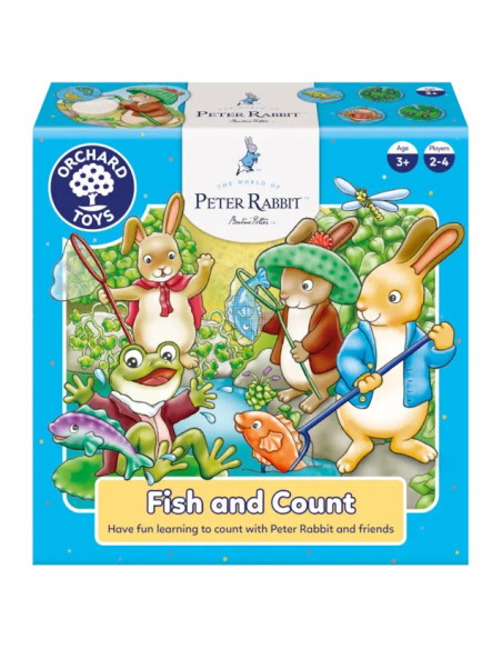 ORWPR003,Joc Educativ Pescuieste si Numara Peter Rabbit