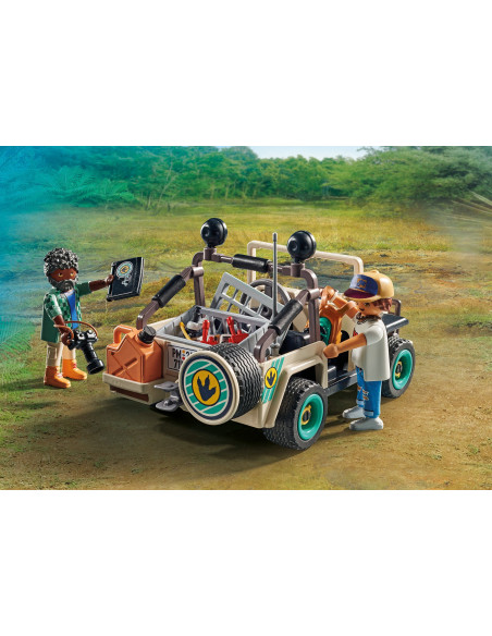 PM71523,Playmobil-TABARA DE CERCETARE CU DINOZAURI