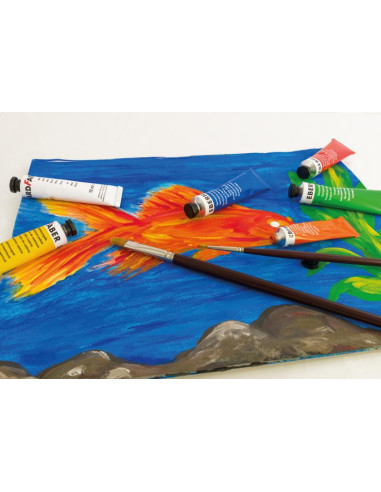 EF575510,Tempera 10 culori 12 ml cut plastic eberhard faber