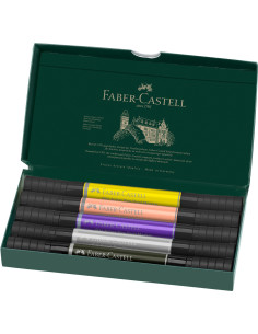 FC162006,Pitt artist pen dual marker set 5 buc fashion faber-castell 2