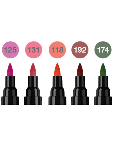 FC162007,Pitt artist pen dual marker set 5 buc flowers faber-castell