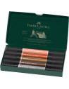 FC162009,Pitt artist pen dual marker set 5 buc portret faber-castell