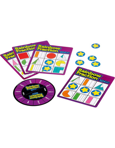 LSP0620-UK,Joc bingo - Curcubeul fractiilor