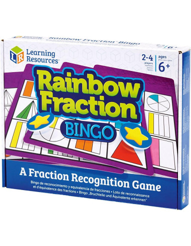LSP0620-UK,Joc bingo - Curcubeul fractiilor