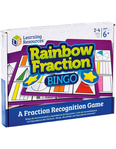 LSP0620-UK,Joc bingo - Curcubeul fractiilor