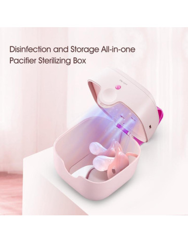 S6-R,Mini sterilizator UV (Roz)