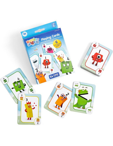 HM96091-UK,Joc de carti - Numberblocks®