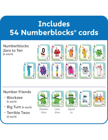HM96091-UK,Joc de carti - Numberblocks®