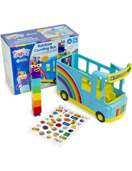HM96092-UK,Joc de rol - Numberblocks® si autobuzul curcubeu