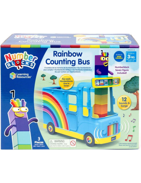 HM96092-UK,Joc de rol - Numberblocks® si autobuzul curcubeu