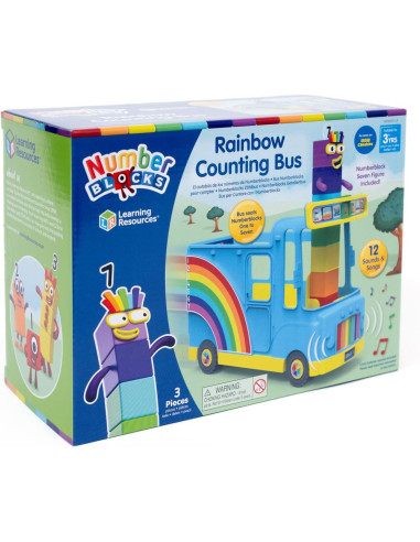 HM96092-UK,Joc de rol - Numberblocks® si autobuzul curcubeu