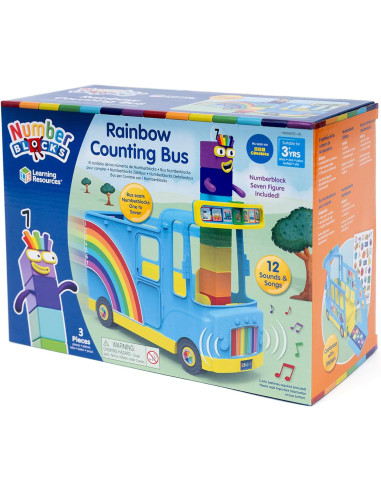 HM96092-UK,Joc de rol - Numberblocks® si autobuzul curcubeu