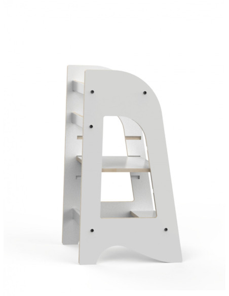 UP-Mtyz_kuleMDFalb,Turn de invatare MamaToyz Learning Tower din MDF, Alb