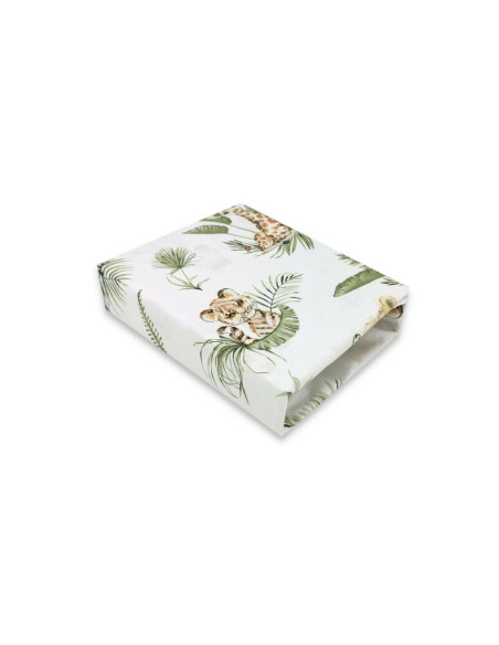 BN-6426972025133,Lenjerie pat junior cu 3 piese, Qmini, Cu cearceaf 160x80 cm, Din bumbac certificat Oeko Tex Standard 100, Cu p