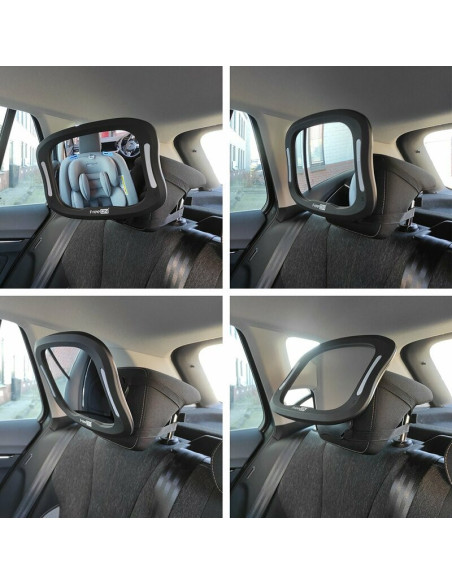 BN-38145,Oglinda auto, FreeON, Pentru masina, Cu iluminare LED, Include telecomanda pentru pornire si oprire usoara, 28x21 cm, B BN-38145,Oglinda auto, FreeON, Pentru masina, Cu iluminare LED, Include telecomanda pentru pornire si oprire usoara, 28x21 cm, B