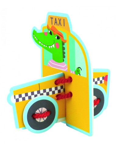 CH231915,Set de joaca creativa si libera, portabil - Orasul Animalelor