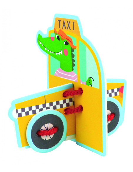 CH231915,Set de joaca creativa si libera, portabil - Orasul Animalelor