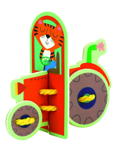 CH231915,Set de joaca creativa si libera, portabil - Orasul Animalelor