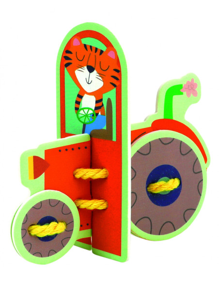 CH231915,Set de joaca creativa si libera, portabil - Orasul Animalelor